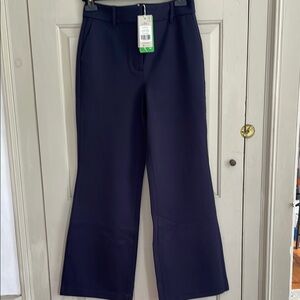 Boden Hampshire Flared Trousers-Navy & NWT in bag